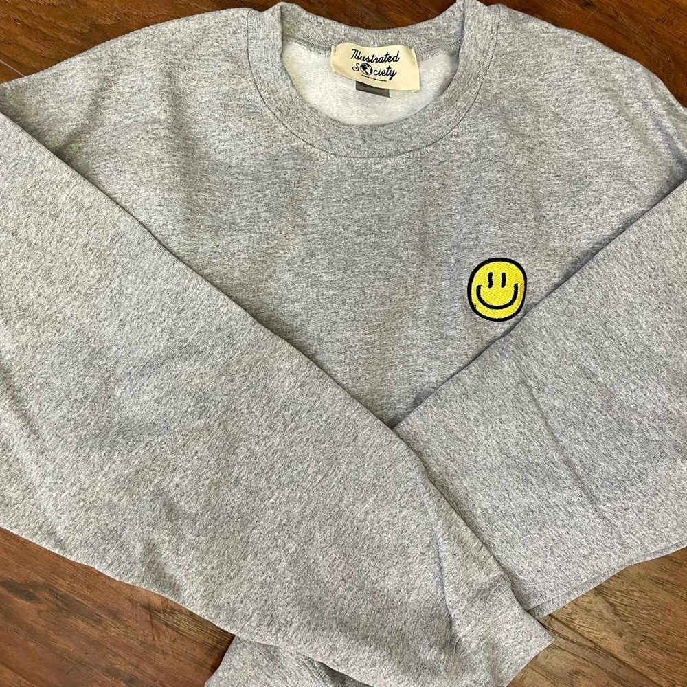 Heather Smiley Sweater